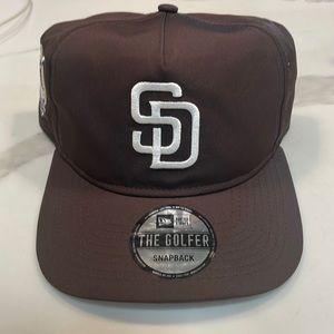 San Diego Padres Prolight Old Golfer Snapback - Brand New